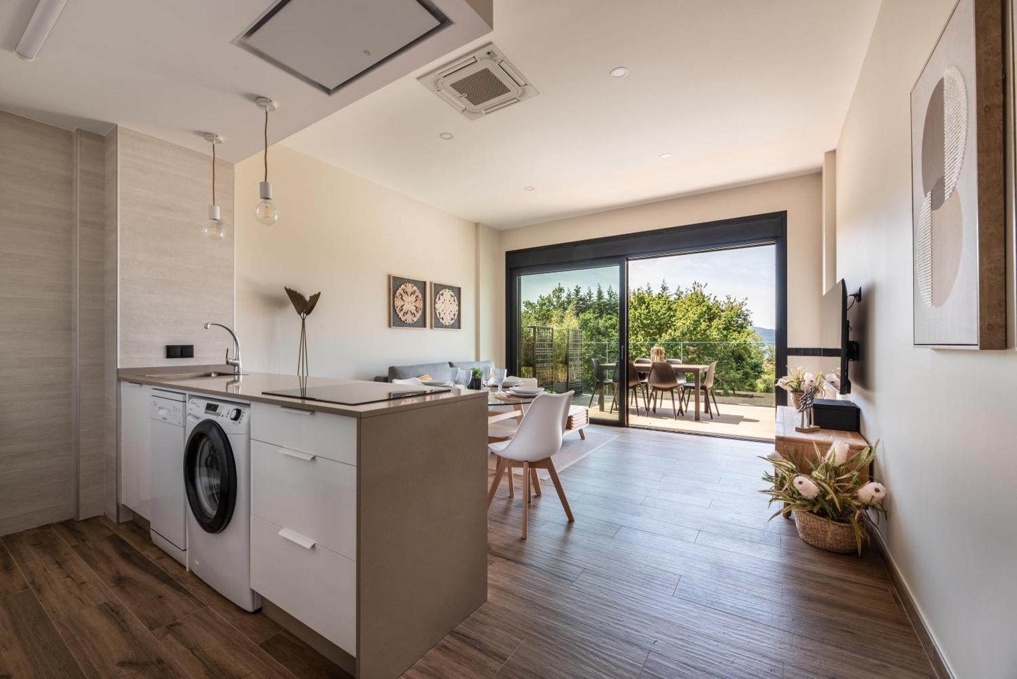 Nova Aguieira Apartments - Acceso Directo Playa ปอร์โต โด ซอน ภายนอก รูปภาพ
